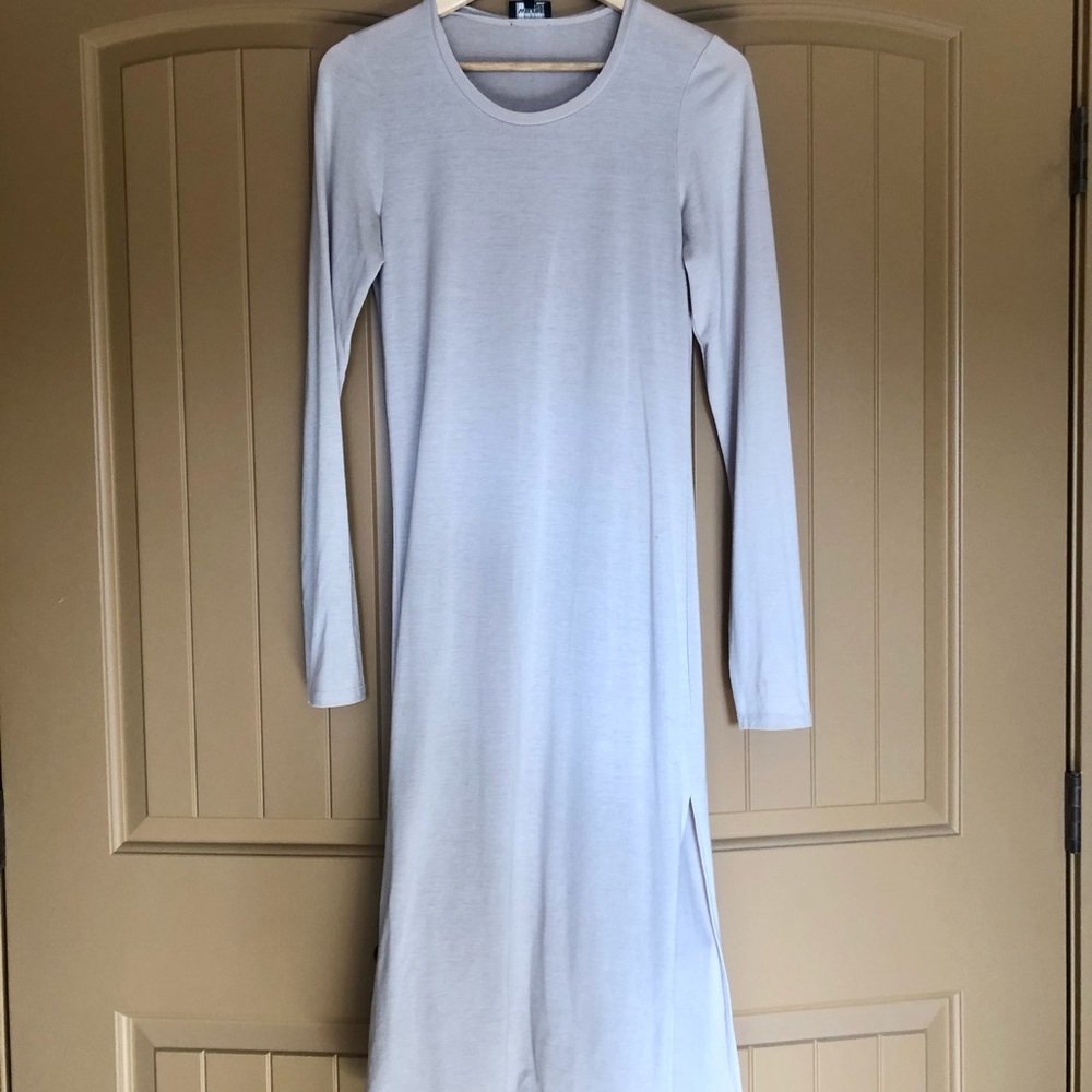 Wilfred Free Long Sleeve Maxi Dress